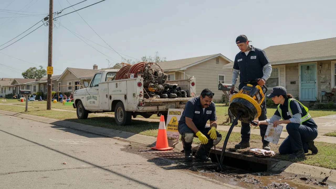 Drain Cleaning in Pasadena, TX near me